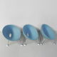 Set de 3 chaises Turtle Club by Matteo Thun pour Sedus