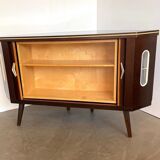 Sesame Bar Multifunctional Hidden Dry Bar Book Case Cabinet
