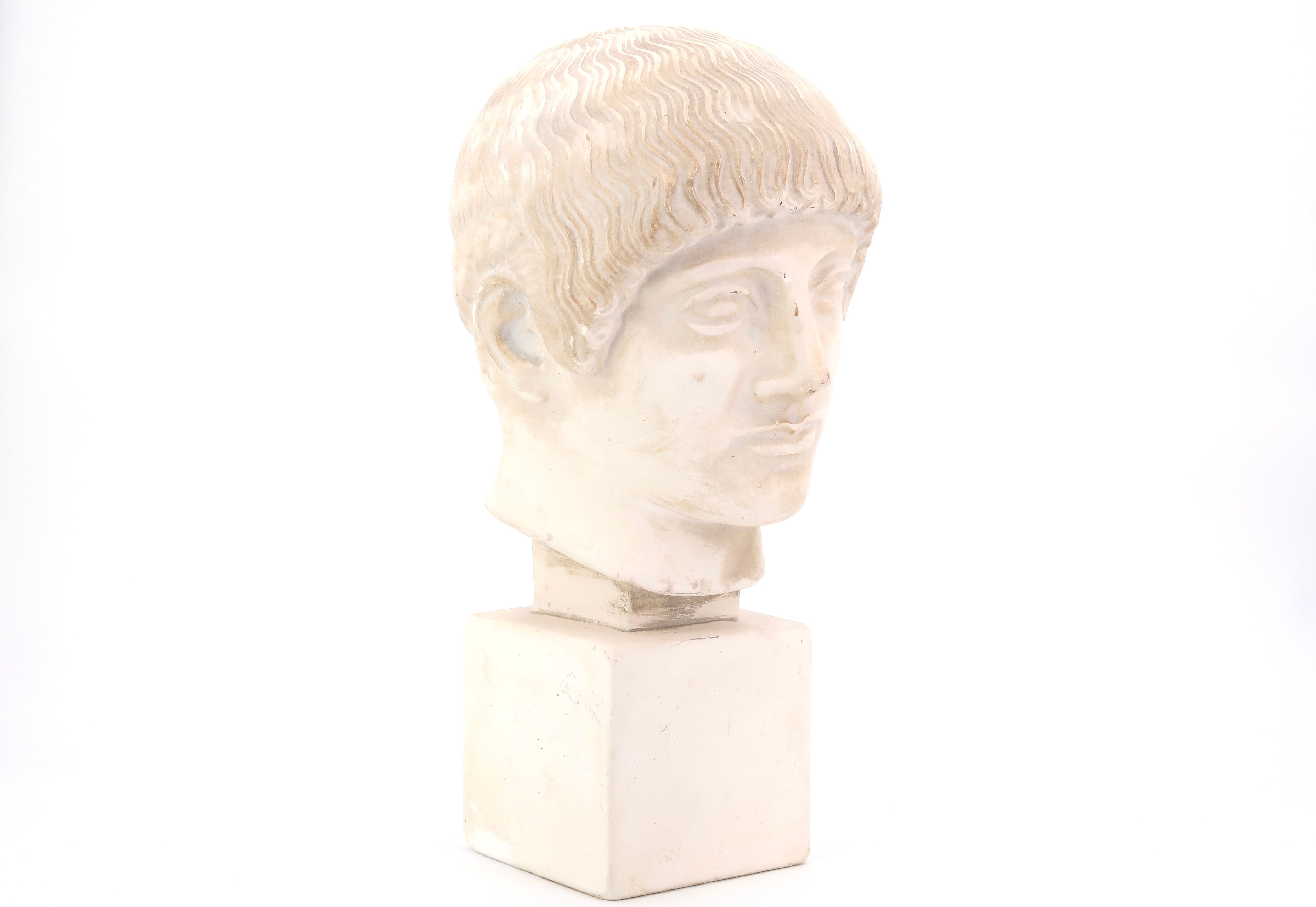 Plaster bust of a man of the blond Ephebe, 1970s