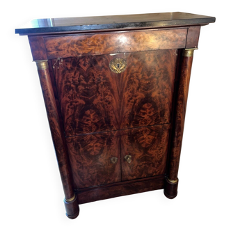 Mahogany Empire style secretary (19th century)