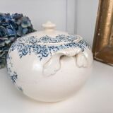 Tea service Louis XV in Earth of Gien Iron Earth