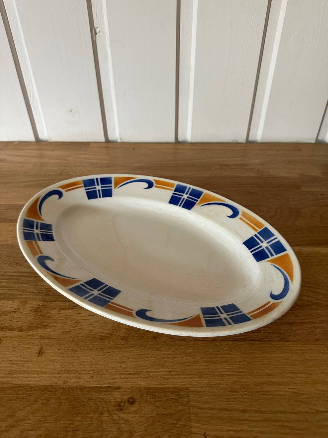 Oval dish Moulin des Loups