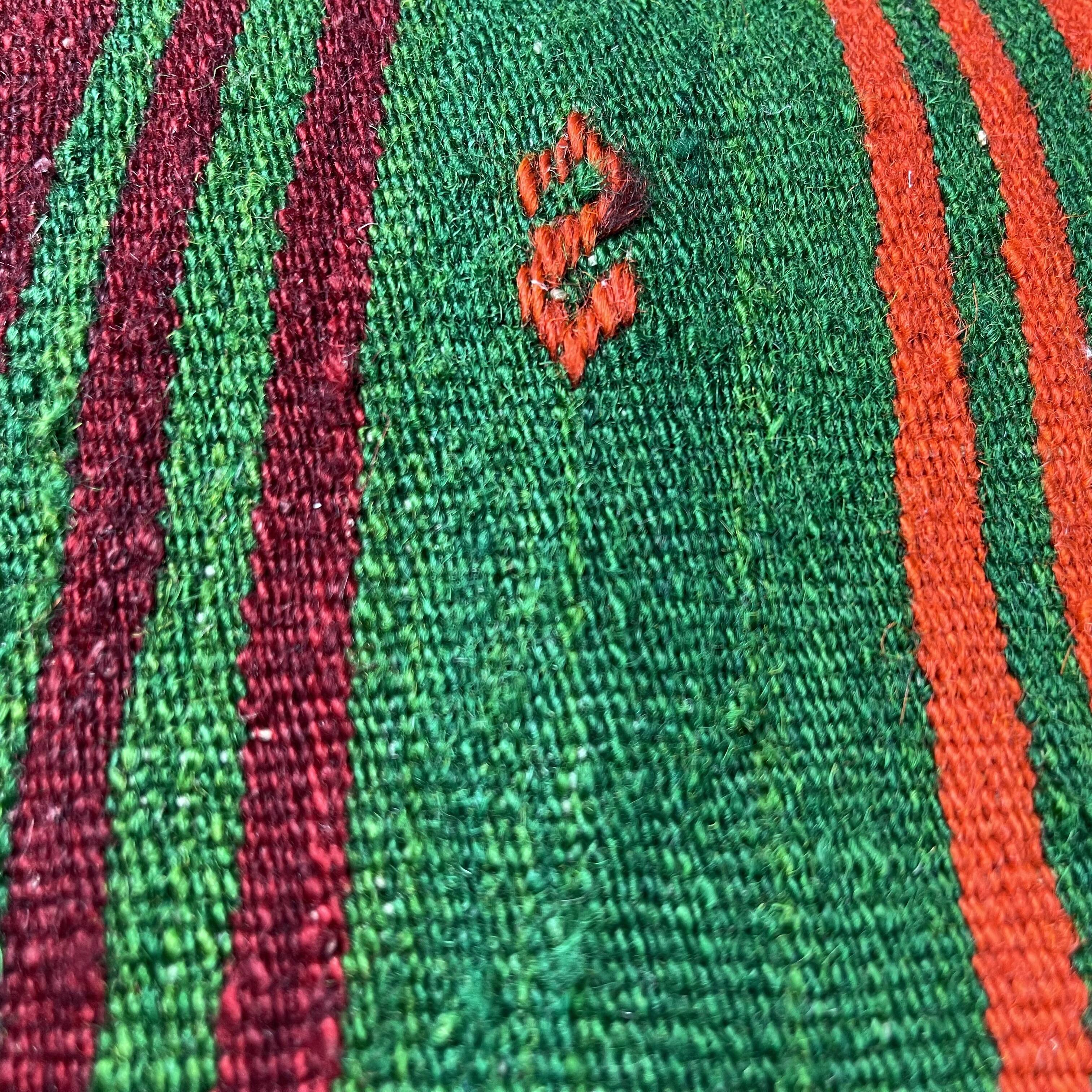 Vintage turkish kilim cushion cover