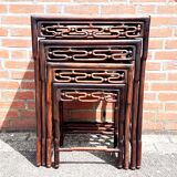 Set of 4 nesting tables 1900