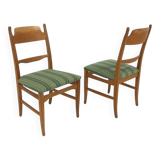 Set of 2 "Calmare Nyckel" chairs, Carl Malmsten, Sweden, 1960.