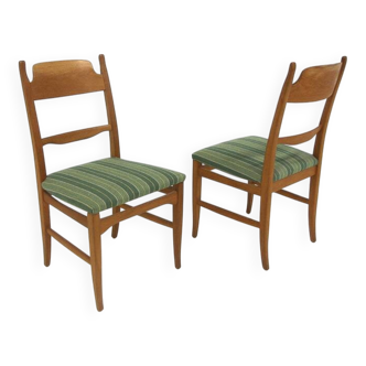 Set of 2 "Calmare Nyckel" chairs, Carl Malmsten, Sweden, 1960.