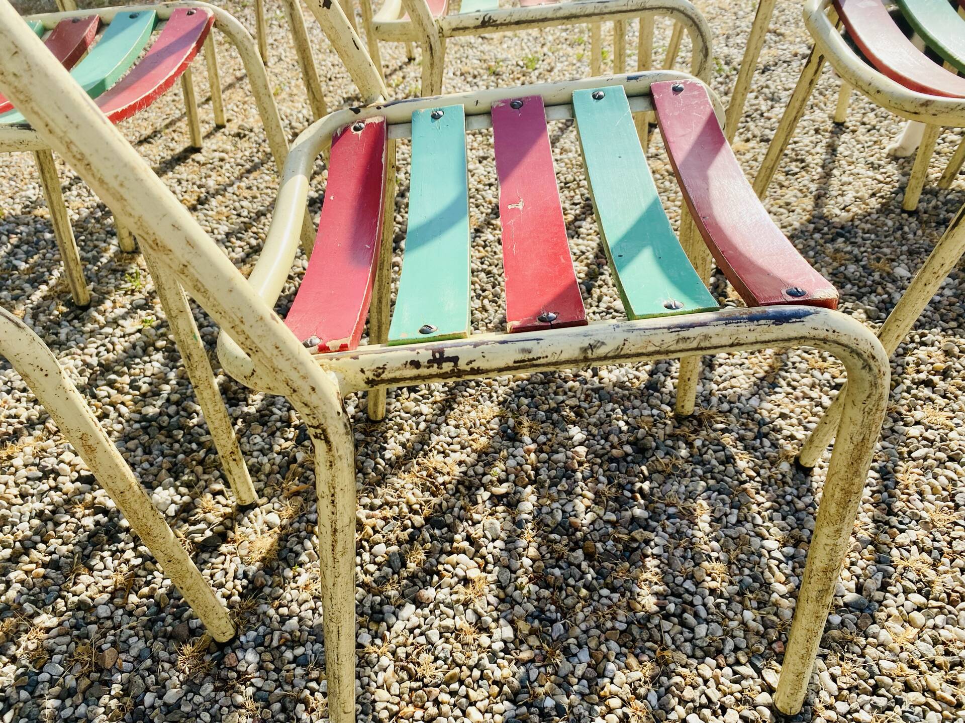 Chaises Tolix