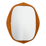 1950s Swedish modern antique mirror