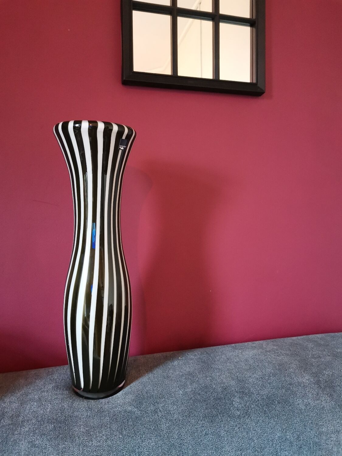 Leonardo zebra vase
