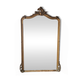 Antique gilded mirror 150 x 90 with moldings