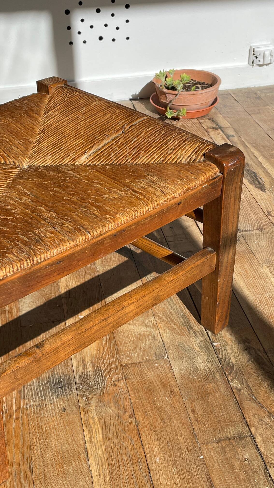 TABOURET Ancien Esprit CAMPAGNE