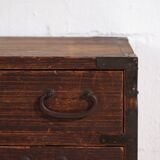 Small antique Japanese tansu – Meiji/Taishō period (c. 1890-1926) #26