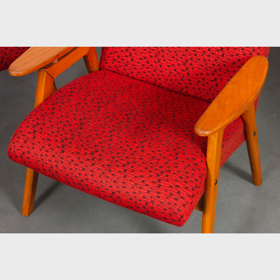 Pair of armchairs by Jaroslav Smidek produced by Ton circa 1960
