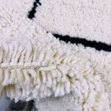 Traditional handmade wool beni mrirt rug 250cmx150cm