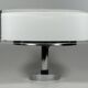 1970s 1980s Ceiling Lamp by Honsel Leuchten Germany in Glass & Chrome