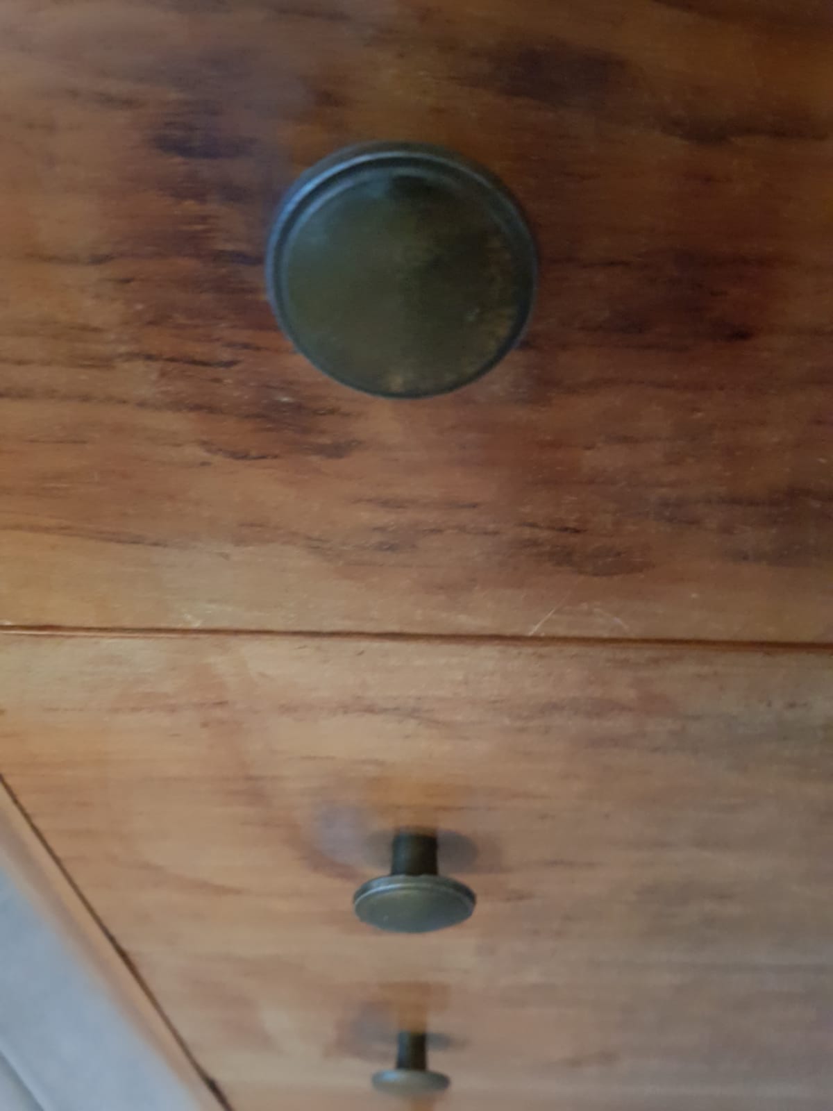 Walnut chest of drawers 1950