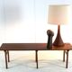 vintage 'Odijk' mid-century modern bench