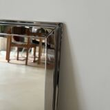 Chromed metal mirror from the 70s