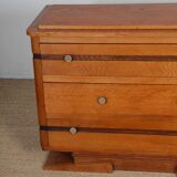 Commode en chêne datant des années 1950