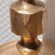 pair of vintage bronze candlesticks from the 1940s
