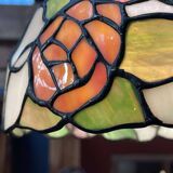 Tiffany-style glass pendant light