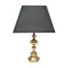 Lampe en laiton massif doré de style néo classique