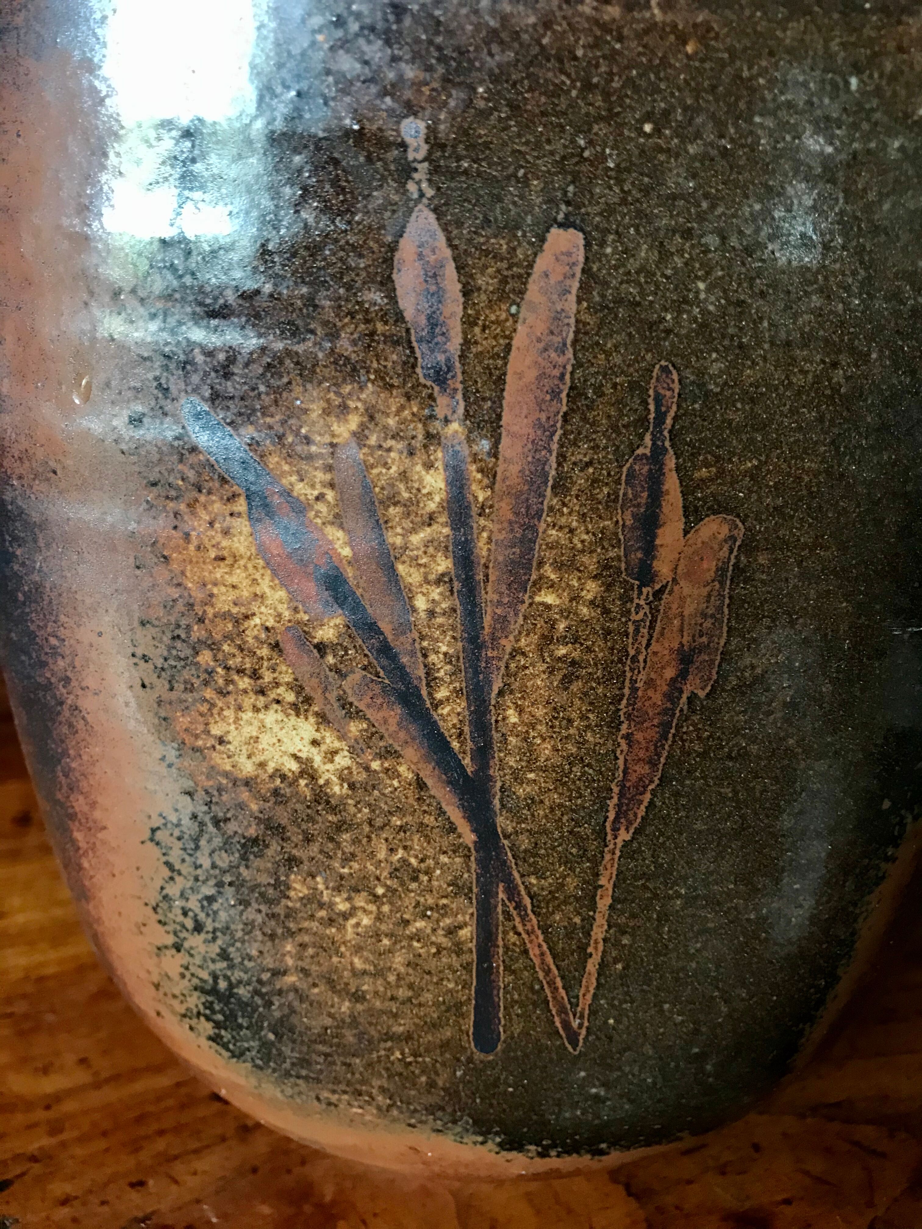 Taber Vallauris sandstone vase 32 cm