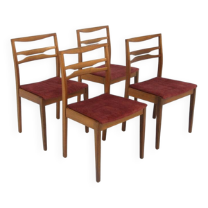 set de 4 chaises scandinave