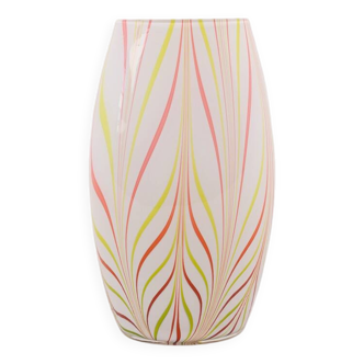 Vase en cristal français Saint-Louis, années 1980