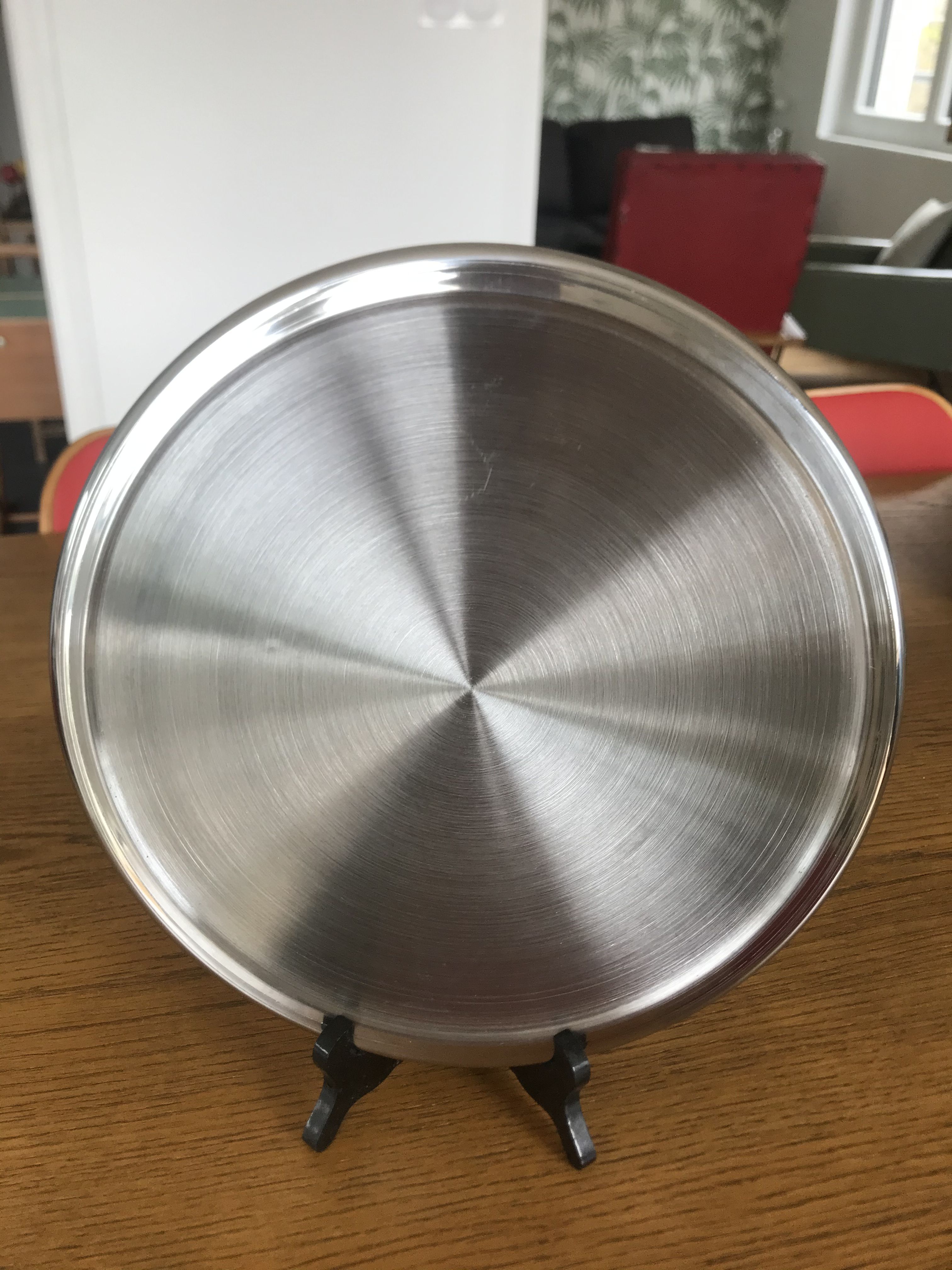 Plat de service en inox | Selency