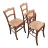 Lot de 3 chaises
