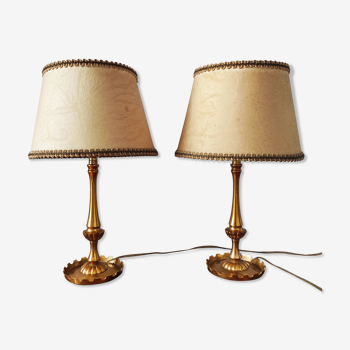 Pair of table lamps