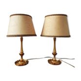 Paire de lampes à poser