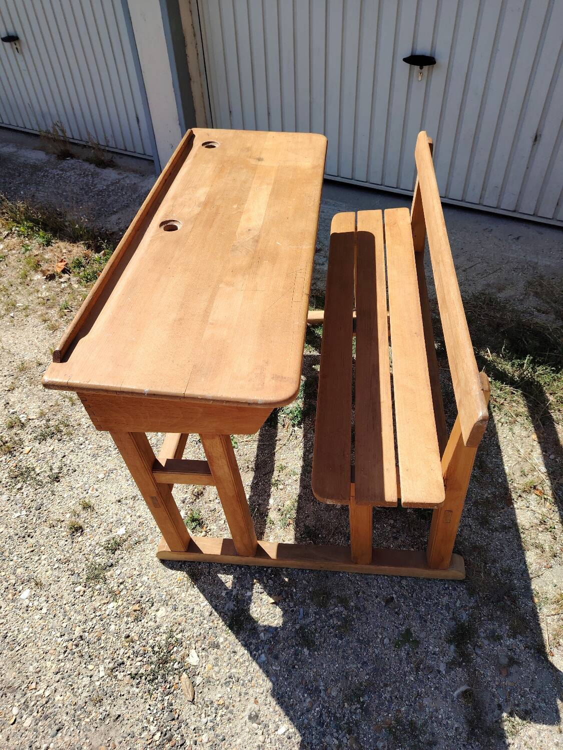 Double children's desk
