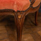 Small convertible armchair Louis XV style late nineteenth velvet
