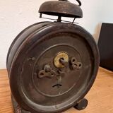 Antique wooden alarm clock / table clock