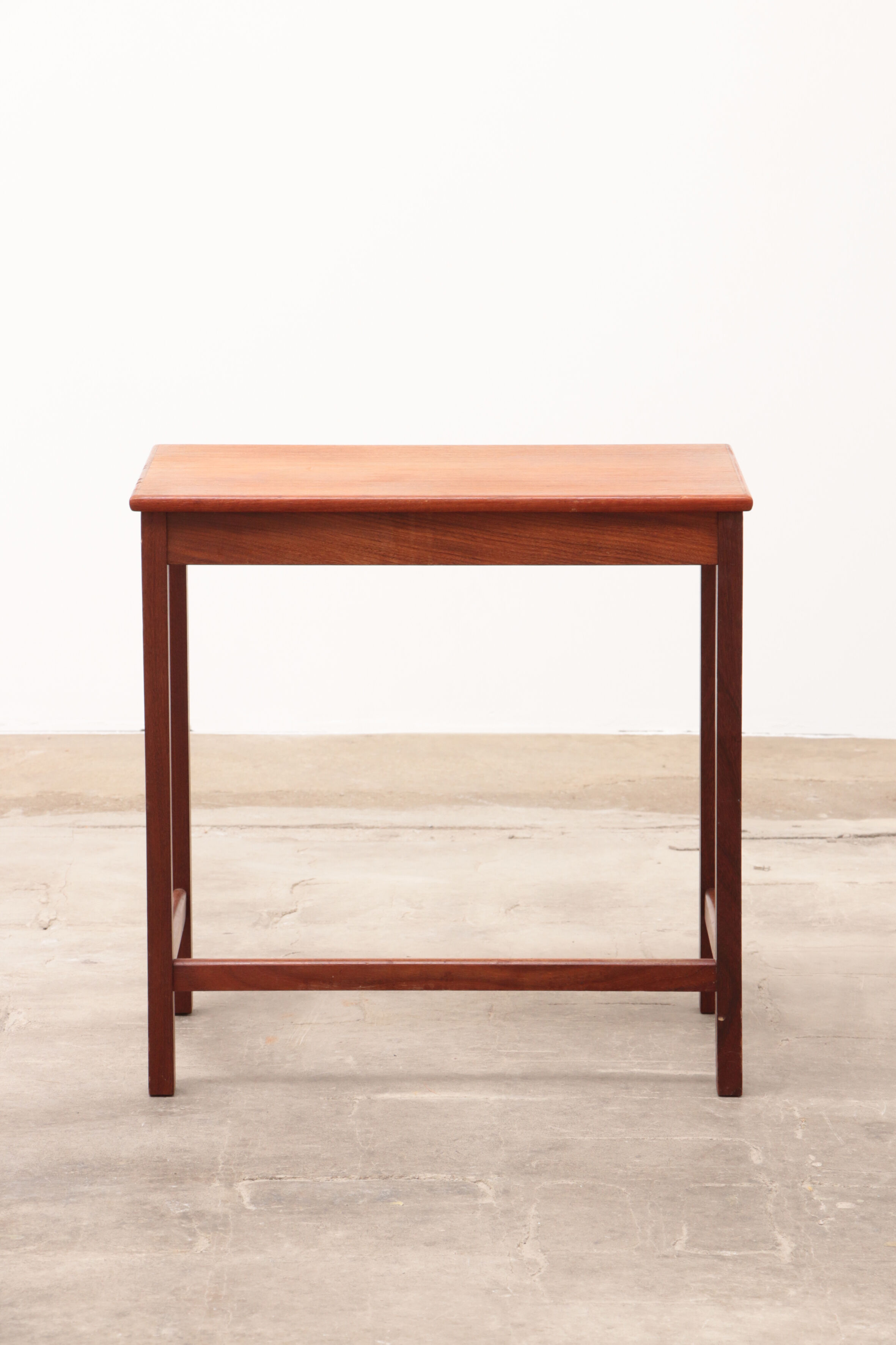 Teak wood bedside table or side table, 1960s