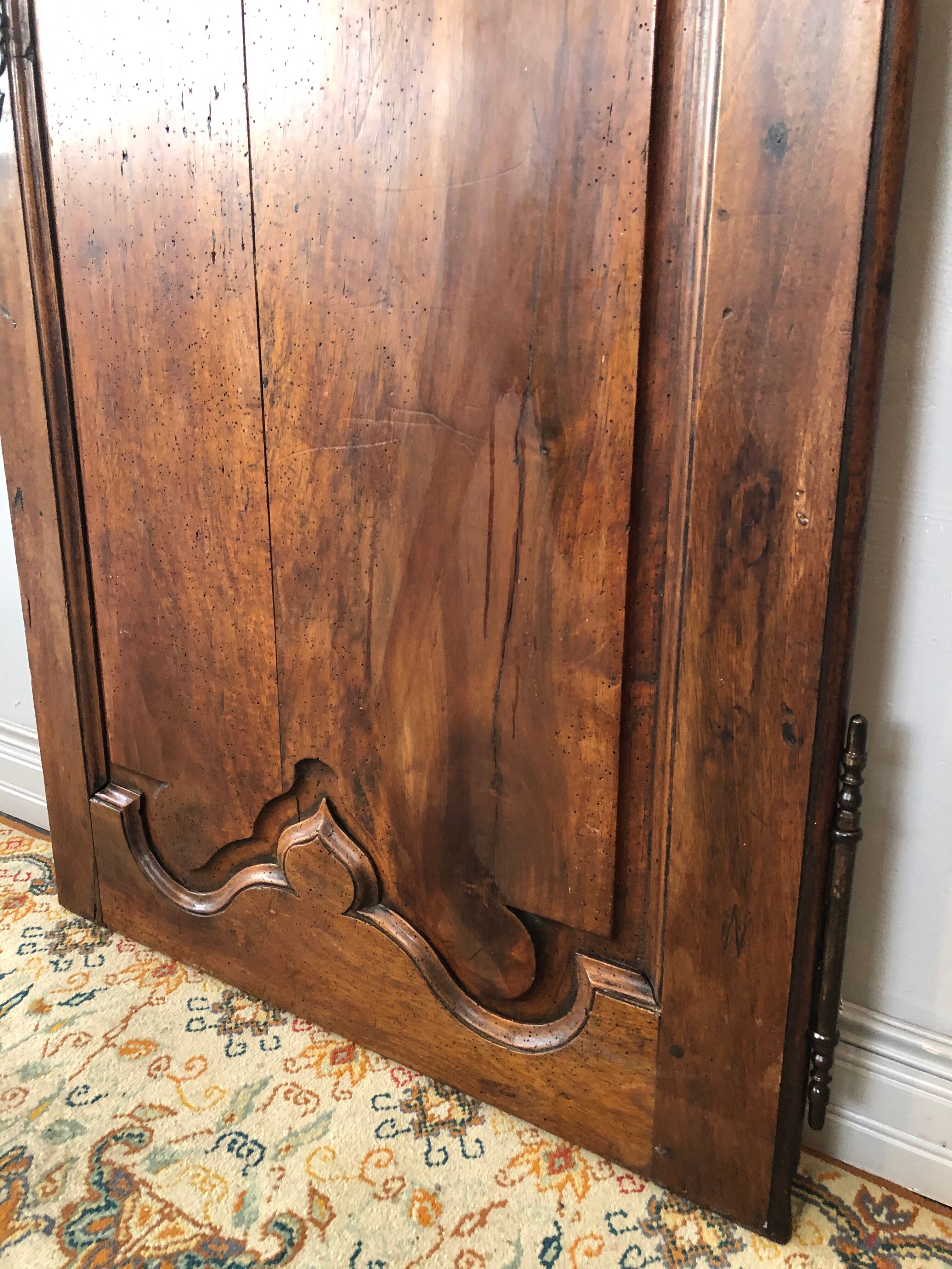 Oak door, 19th century