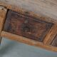 Antique Spanish Rustic Farmhouse Chestnut Side Table / Console, 18th Century