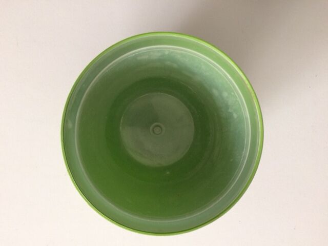 Plastic lemon ice bucket 1970