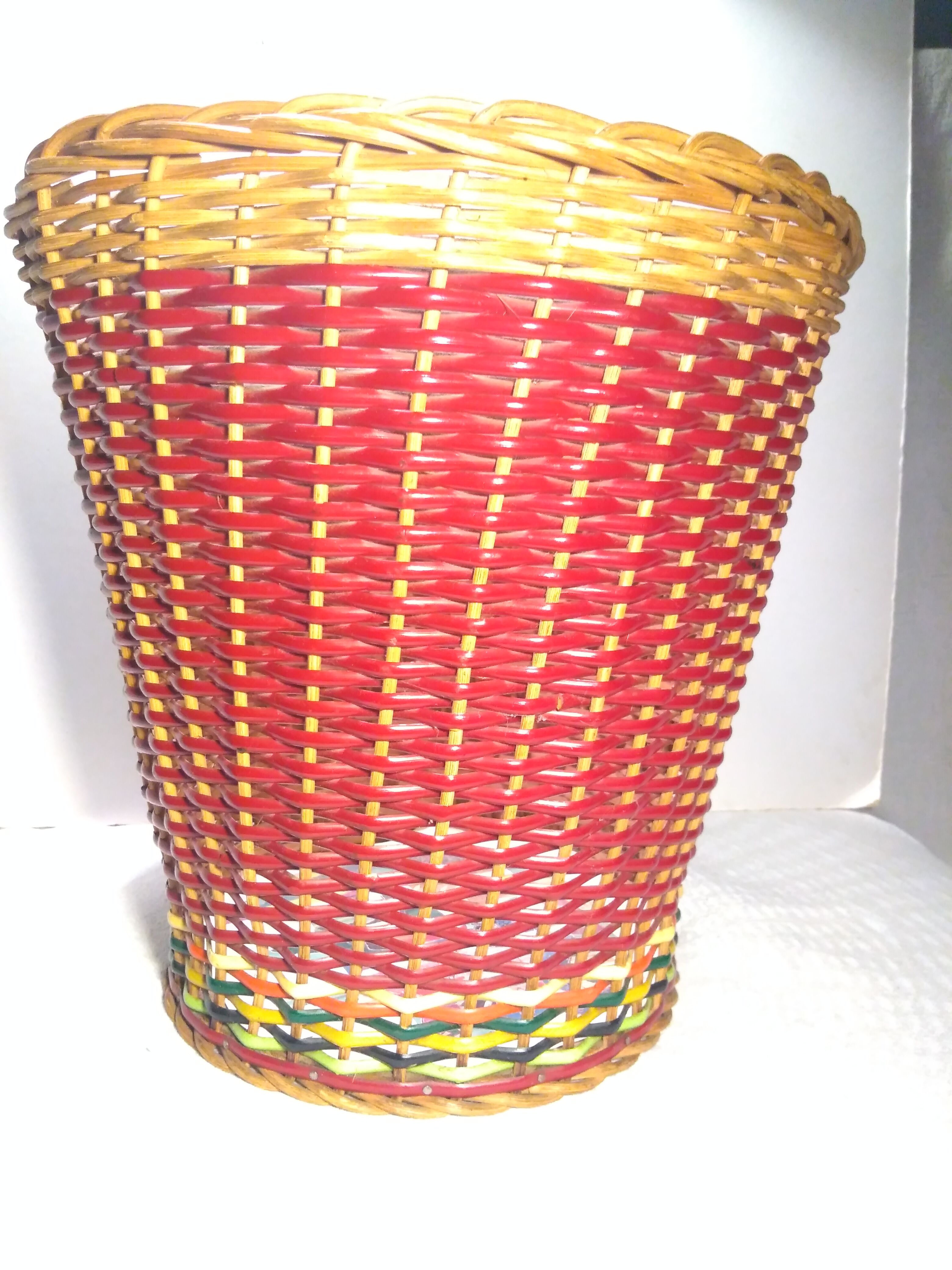 Vintage paper basket