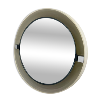Miroir Mid-Century par Allibert, années 1970 62 cm