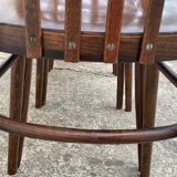 Bistro chairs 1950 made in Czechoslovakia
