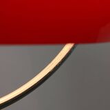 Space Age Italian Red Jolly Pendant Lamp from Guzzini