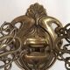 Double candle holder piano wall light in bronze 4874