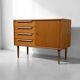 Enfilade scandinave en teck, 1960-1970