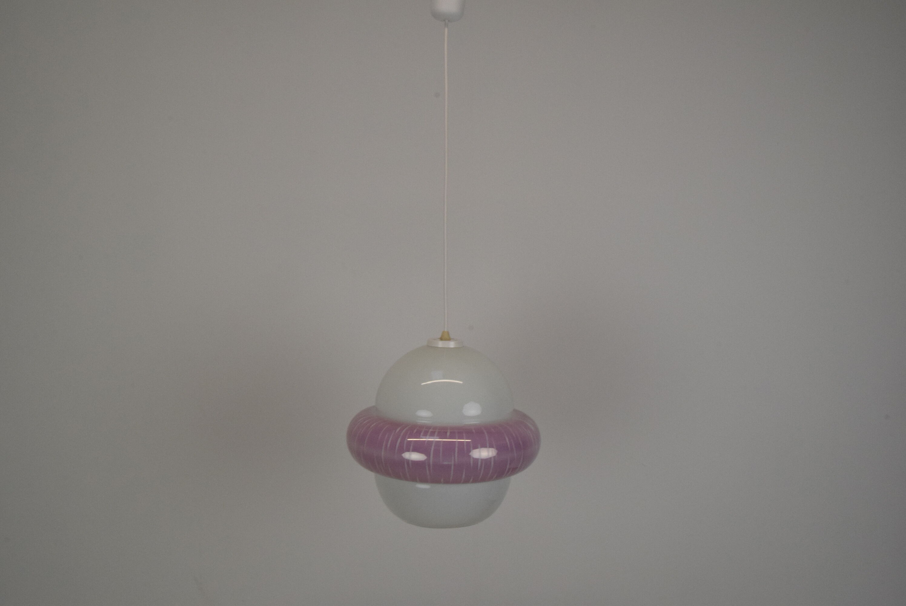 Mid-century glass pendant,1960's