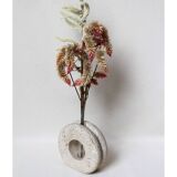 Travertine vase