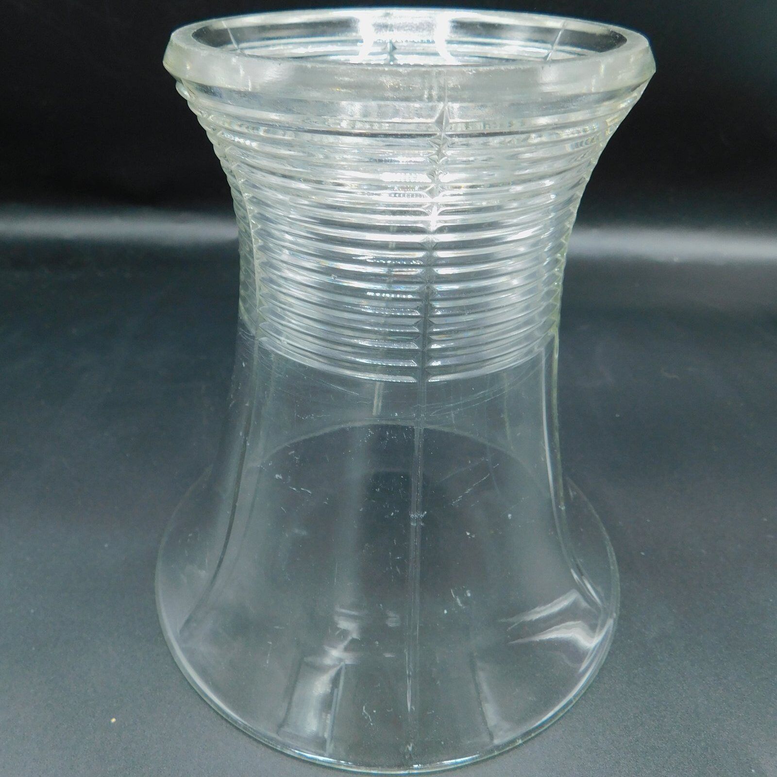 1930s crystal tulip vase