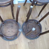 Lot of 4 bistro stools